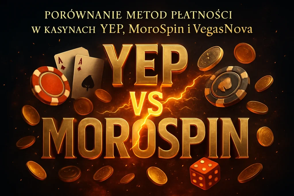 Porównanie metod płatności w kasynach YEP, MoroSpin i VegasNova — Poradnik-kasyna